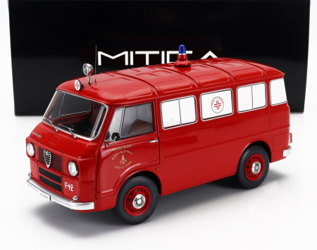 Alfa Romeo F12 Vigili del Fuoco Ambulanza 1968 Red - Mitica 1:18 Pre-order 